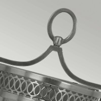 Kinkiet Guildhall - 1 źródło światła - Polerowany nikiel