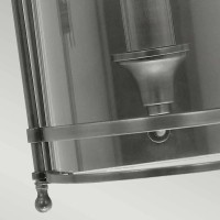 Kinkiet Guildhall - 1 źródło światła - Polerowany nikiel