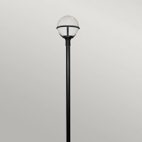 Latarnia uliczna Glenbeigh - 1 źródło światła - Czarny