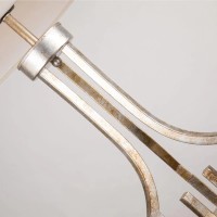 Lampa stołowa Lemuria - 1 źródło światła - Postarzane złoto