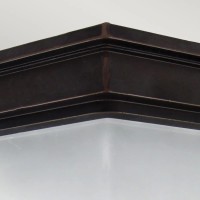 Plafon ogrodowy Fairford - 1 źródło światła - Postarzany brąz