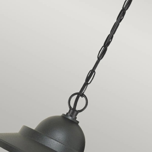 Latarnia wisząca Sandown - 1 źródło światła - Czarny