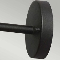 Latarnia naścienna Helsingor - 1 źródło światła - Czarny