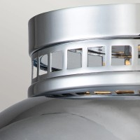 Plafon Amelia - 2 źródła światła - Polerowany chrom