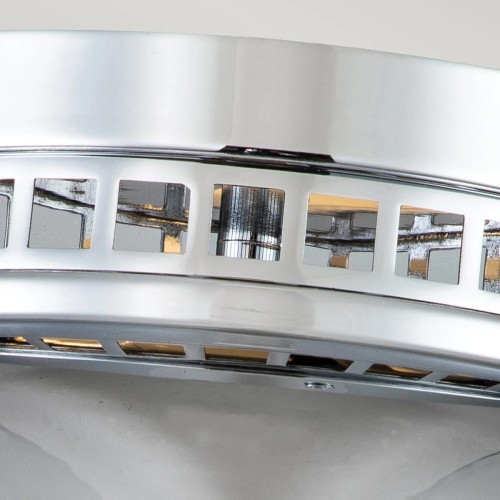 Plafon Amelia - 2 źródła światła - Polerowany chrom