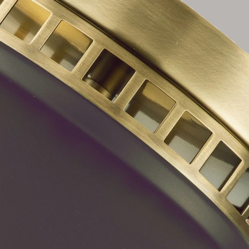 Plafon Amelia - 2 źródła światła - Brązowy, ciemnobrązowy