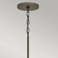 Lampa wisząca Astrid - 11 źródeł światła - Matowy brąz, złoty