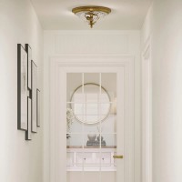 Plafon Cambridge - 2 źródła światła - Oksydowany mosiądz