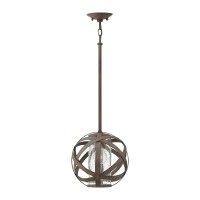 Lampa wisząca Carson - 1 źródło światła - Vintage żelazo