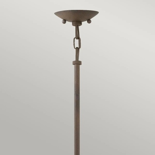 Lampa wisząca Carson - 1 źródło światła - Vintage żelazo