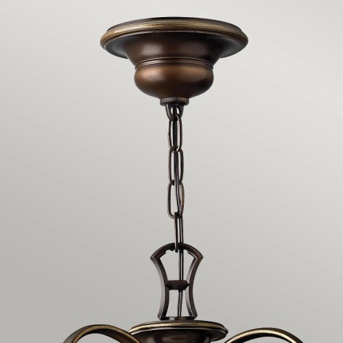 Żyrandol Cello - 9 źródeł światła - Antyczny brąz