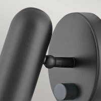 Kinkiet LED Dax - Czarny