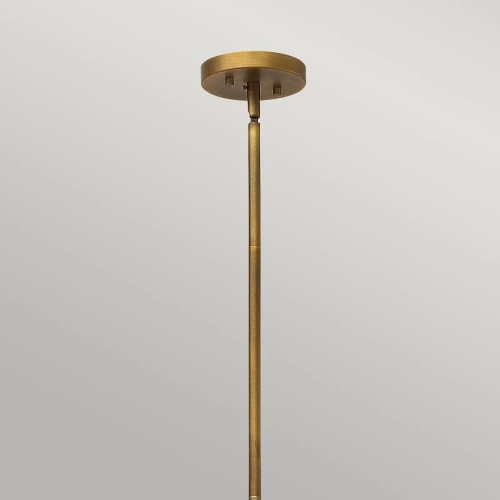 Żyrandol Fulton - 13 źródeł światła - Brązowy, mosiądz