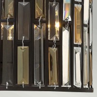 Kinkiet Gemma - 2 źródła światła - Vintage brąz - Wersja A