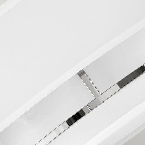 Lampa wisząca / Półplafon Graham - 4 źródła światła - Polerowany nikiel