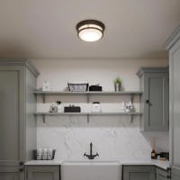 Plafon Hadley - 3 źródła światła - Olejowany brąz