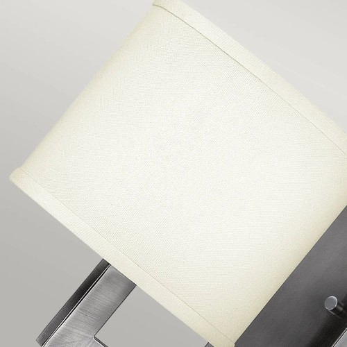 Kinkiet Hampton - 1 źródło światła - Antyczny nikiel