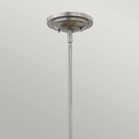Lampa wisząca Jules - 3 źródła światła - Szczotkowany nikiel