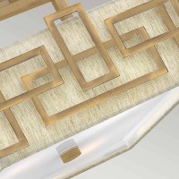 Półplafon Lanza - 3 źródła światła - Szczotkowany brąz