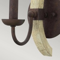 Kinkiet Middlefield - 1 źródło światła - Rdzawe żelazo