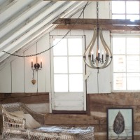 Żyrandol Middlefield - 5 źródeł światła - Rdzawe żelazo