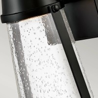 Latarnia naścienna LED Miles - Czarny