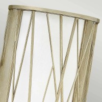 Kinkiet Nest - 1 źródło światła - Srebrny