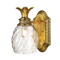 Kinkiet Plantation - 1 źródło światła - Oksydowany mosiądz