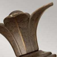 Kinkiet łazienkowy Plantation - 1 źródło światła - Perłowy brąz