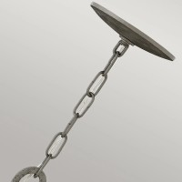 Żyrandol Spyre - 6 źródeł światła - Matowy brąz