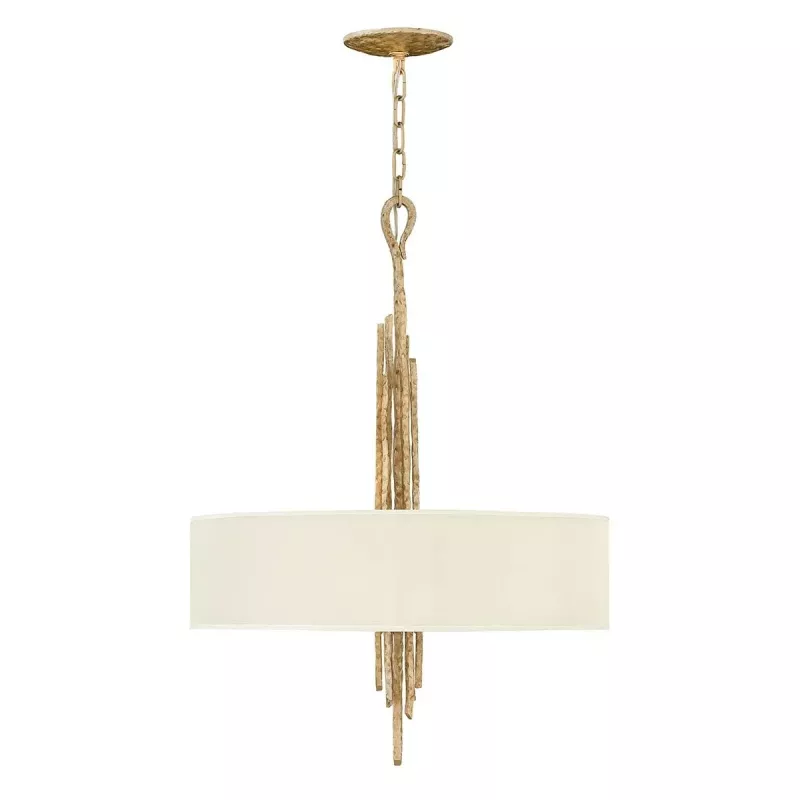 Lampa wisząca Spyre - 6 źródeł światła - Szampańskie złoto