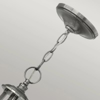 Żyrandol Truman - 3 źródła światła - Antyczny nikiel