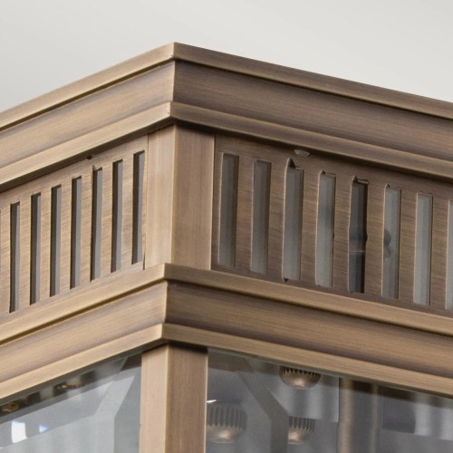 Plafon Holborn - 2 źródła światła - Ciemnobrązowy