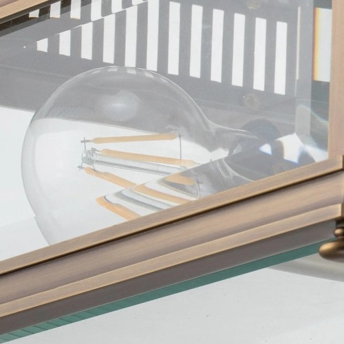 Plafon Holborn - 2 źródła światła - Ciemnobrązowy