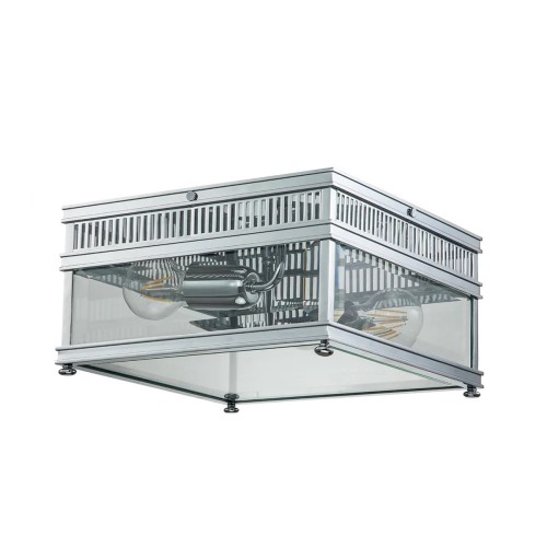 Plafon Holborn - 2 źródła światła - Polerowany chrom