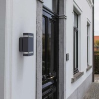 Latarnia naścienna LED Jannik 2 - Grafitowy