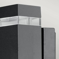 Latarnia naścienna LED Jannik 2 - Grafitowy