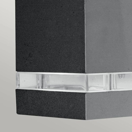 Latarnia naścienna LED Jannik 2 - Grafitowy