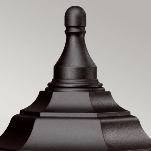 Latarnia cokołowa Kinsale - 1 źródło światła - Czarny