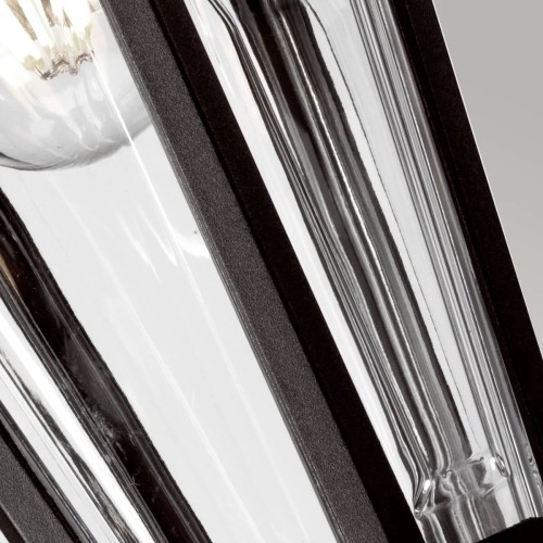 Latarnia cokołowa Kinsale - 1 źródło światła - Czarny