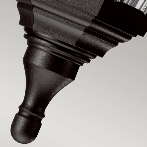 Latarnia cokołowa Kinsale - 1 źródło światła - Czarny