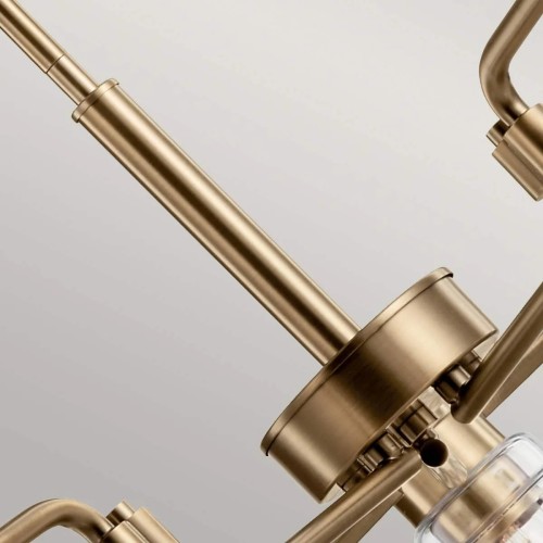 Żyrandol Aivian - 5 źródeł światła - Postarzany mosiądz