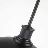 Latarnia wisząca Allenbury - 1 źródło światła - Teksturowana czerń