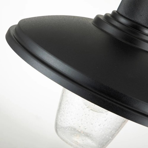 Latarnia wisząca Allenbury - 1 źródło światła - Teksturowana czerń