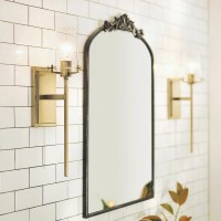 Kinkiet Alton - 1 źródło światła - Szczotkowany mosiądz