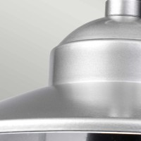 Latarnia wisząca Klampenborg - 1 źródło światła - Srebrny