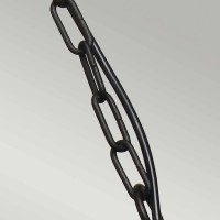 Latarnia wisząca Klampenborg - 1 źródło światła - Czarny