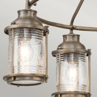 Żyrandol Ashland Bay - 5 źródeł światła - Oksydowany brąz