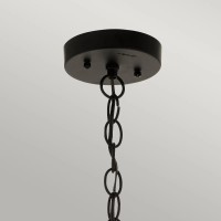 Latarnia wisząca Beacon Square - 1 źródło światła - Postarzany brąz