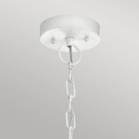 Latarnia wisząca Beacon Square - 1 źródło światła - Biały